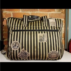HTF Sydney Love Grand Hotel Gold & Black Weekend Bag Weekender